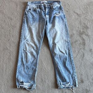 Comfortable ripped jeans